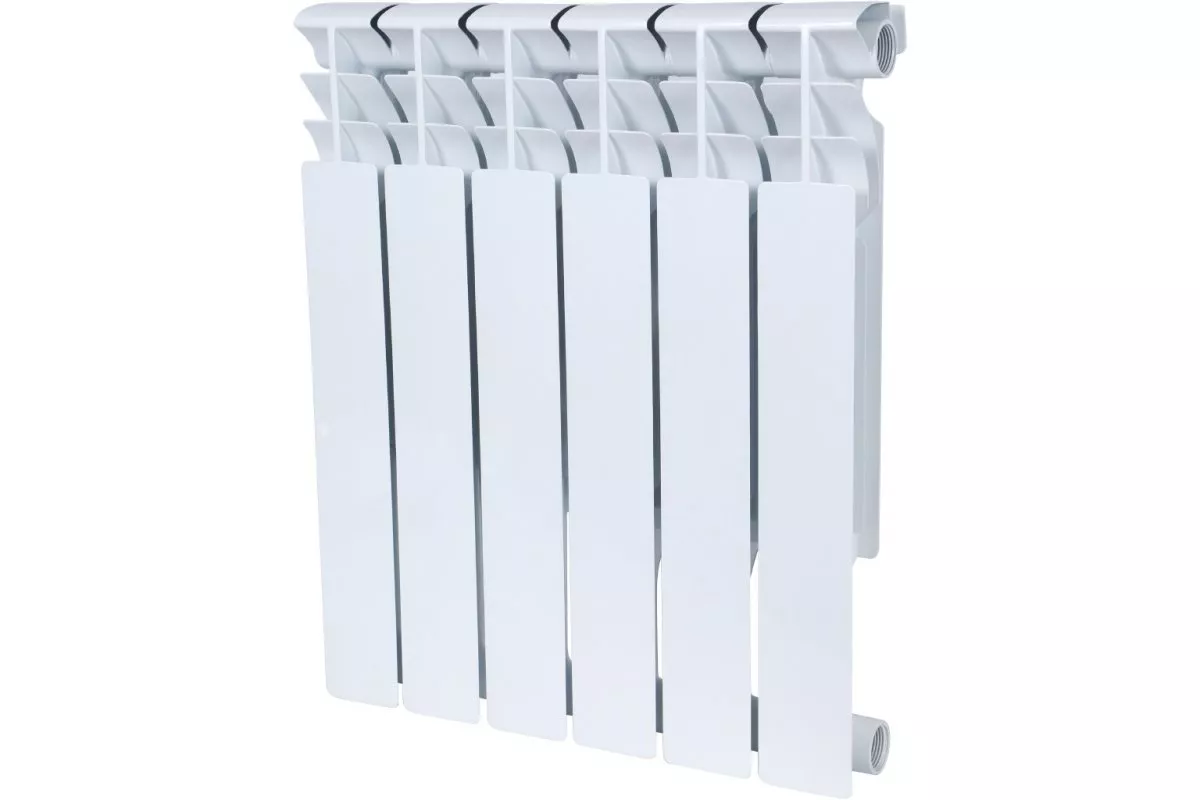 ROMMER Plus BM 500 6 секций радиатор биметаллический (RAL9016)
