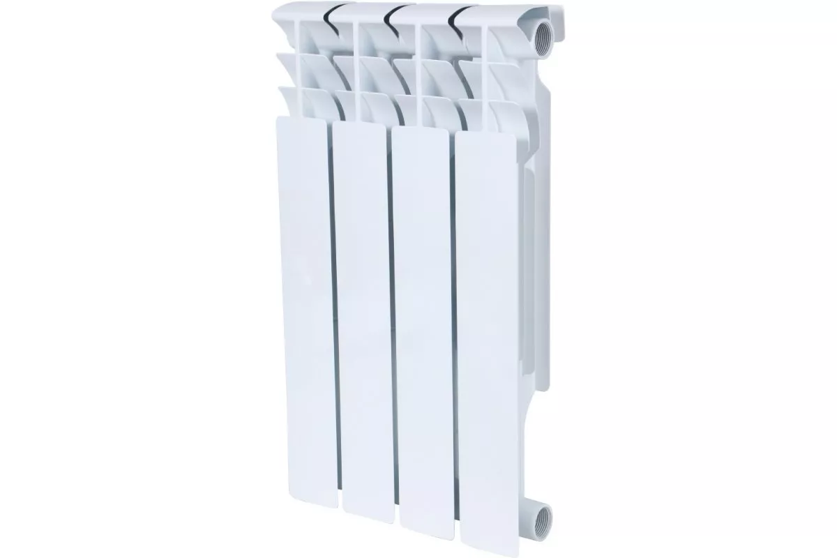 ROMMER Plus BM 500 4 секций радиатор биметаллический (RAL9016)