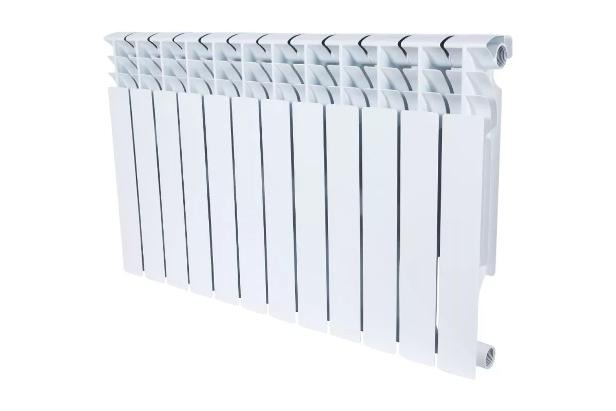 ROMMER Plus BM 500 12 секций радиатор биметаллический (RAL9016)