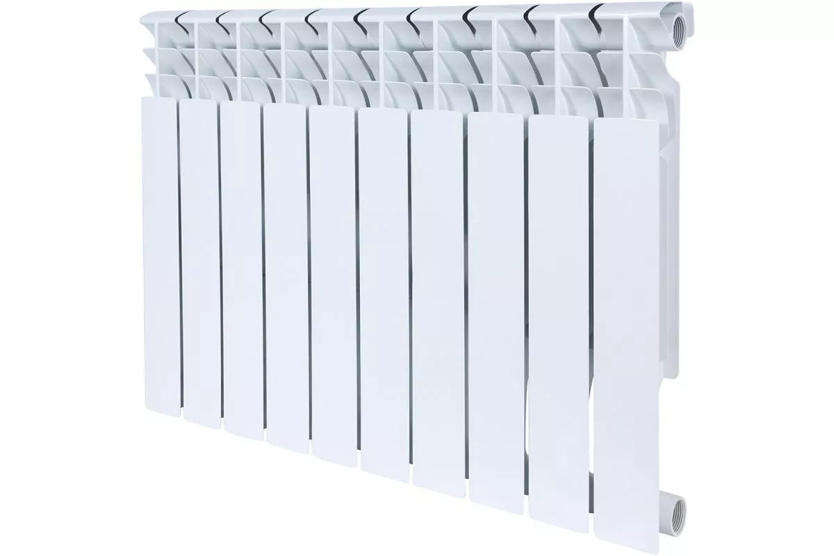 ROMMER Plus BM 500 10 секций радиатор биметаллический (RAL9016)