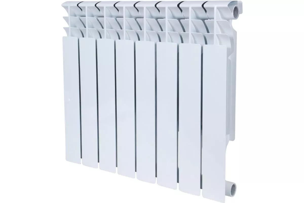 ROMMER Plus BM 500 8 секций радиатор биметаллический (RAL9016)