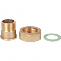 SVM-0071-002025 STOUT Штуцер с накидной гайкой под плоскую прокладку G 3/4M-G1N