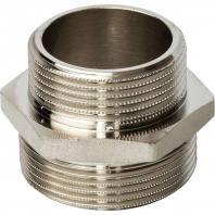 SFT-0004-112114 STOUT Ниппель НН переходной никелированный 1"1/2X1"1/4