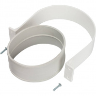 SCA-6010-000001 STOUT Элемент дымохода  комплект для соединеия труб внешний DN100, уплотнение EPDM  и хомут в комплекте.