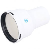 SCA-8080-006080 STOUT Элемент дымохода конденсац.адаптер увелич. DN60/80  134 мм м/п