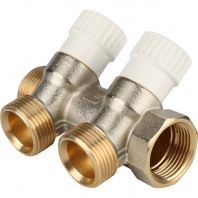 SMB 6851 343402 STOUT Коллектор распределительный 3/4", 2 отвода 3/4"ЕК