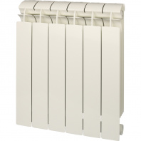 Global STYLE PLUS 500 6 секций радиатор биметаллический боковое подключение (белый RAL 9010)