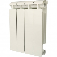 Global STYLE EXTRA 350 4 секции радиатор биметаллический боковое подключение (белый RAL 9010)