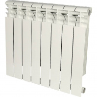ROMMER Profi 500 (AL500-80-80-100) 8 секции радиатор алюминиевый (RAL9016)