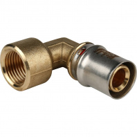 SFP-0010-001220 STOUT Угольник-переходник с внутренней резьбой 1/2"х20 для металлопластиковых труб прессовой