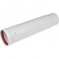 SCA-0080-010375 STOUT Элемент дымохода труба телескопическая  DN 80  315-370 мм п/м