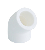 Kalde Угольник  45*  40 мм  для полипропиленовых труб под сварку (цвет белый)