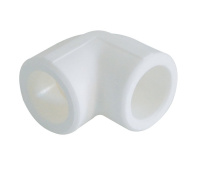 Kalde Угольник 90* 40 мм для полипропиленовых труб под сварку (цвет белый)