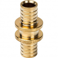 Муфта соединительная равнопроходная STOUT 16 для труб из сшитого полиэтилена аксиальный