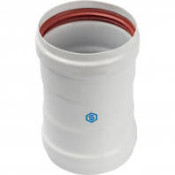 SCA-0080-010135 STOUT Элемент дымохода соединительный адаптер внутренний для труб DN80 п/п