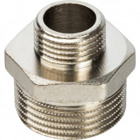 SFT-0004-000112 STOUT Ниппель НН переходной никелированный 1"X1/2