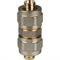 SFS-0005-000016 STOUT Муфта соединительная 16х16 для металлопластиковых труб винтовой