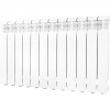 Global ISEO 500 12 секций радиатор алюминиевый боковое подключение (белый RAL 9010)