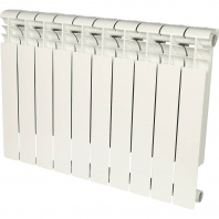 ROMMER Profi 500 (AL500-80-80-100) 10 секции радиатор алюминиевый (RAL9016)