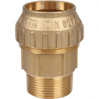 Муфта компрессионная с наружной резьбой TIEMME 32х1 для труб  ПНД 