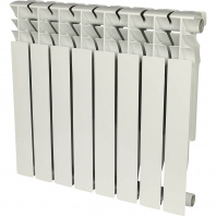 ROMMER Plus 500 8 секций радиатор алюминиевый (RAL9016)