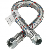 SHF-0206-182020 STOUT Гибкая подводка для воды  НР 3/4 х ВР 3/4,  длина 600 мм