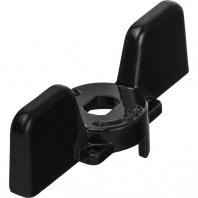 SVB-BUT-1234 STOUT Ручка-бабочка для шарового крана STOUT 1/2"-3/4" (Чёрная)