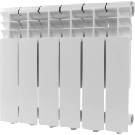 ROMMER Profi 350 (AL350-80-80-080) 6 секций радиатор алюминиевый (RAL9016)