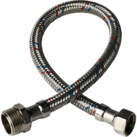 SHF-0075-081510 STOUT  Гибкая подводка для воды  НР 1/2 х ВР 3/8,  длина 400 мм