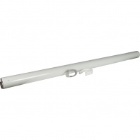 SCA-6010-002000 STOUT Элемент дымохода  O60/100 труба коаксиальная 2000 мм п/м, уплотнения и хомут в комплекте (лого),групповая упаковка 9 шт.