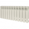 Global ISEO 350 12 секций радиатор алюминиевый боковое подключение (белый RAL 9010)