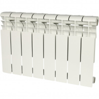 ROMMER Profi 350 (AL350-80-80-080) 8 секций радиатор алюминиевый (RAL9016)