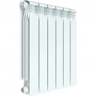 RIFAR ALUM 500 6 секции радиатор алюминиевый боковое подключение (белый RAL 9016)