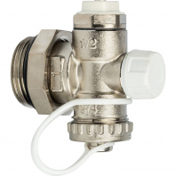 SMS-1000-020001 STOUT Регулируемый концевой фитинг с дренажным вентилем, ручной воздухоотводчик 1"