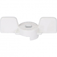 SVB-BUT-1234-01 STOUT Ручка-бабочка для шарового крана STOUT 1/2"-3/4" (Белая)