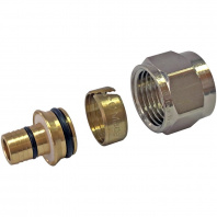 Фитинг компрессионный для труб STOUT PEX-AL-PEX 16х2,6х1/2